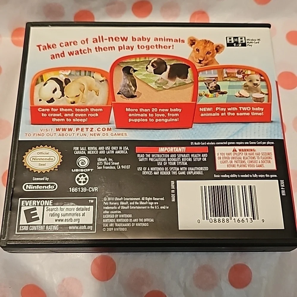 Nintendo petz nursery